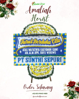 Papan Bunga Duka di Marancar