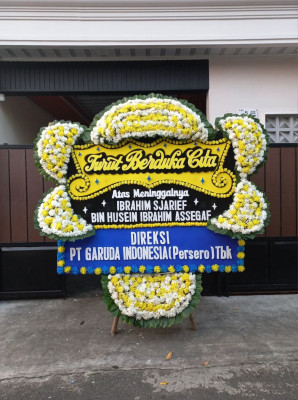 Papan Bunga Duka di Marancar