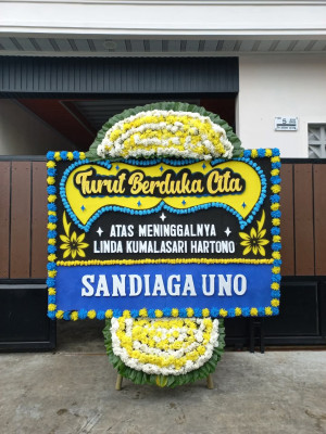 Papan Bunga Duka di Marancar